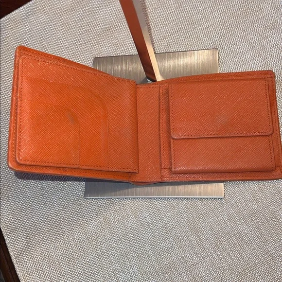 Burberry Checkered Canvas and Leather Wallet - Picture 7 of 17